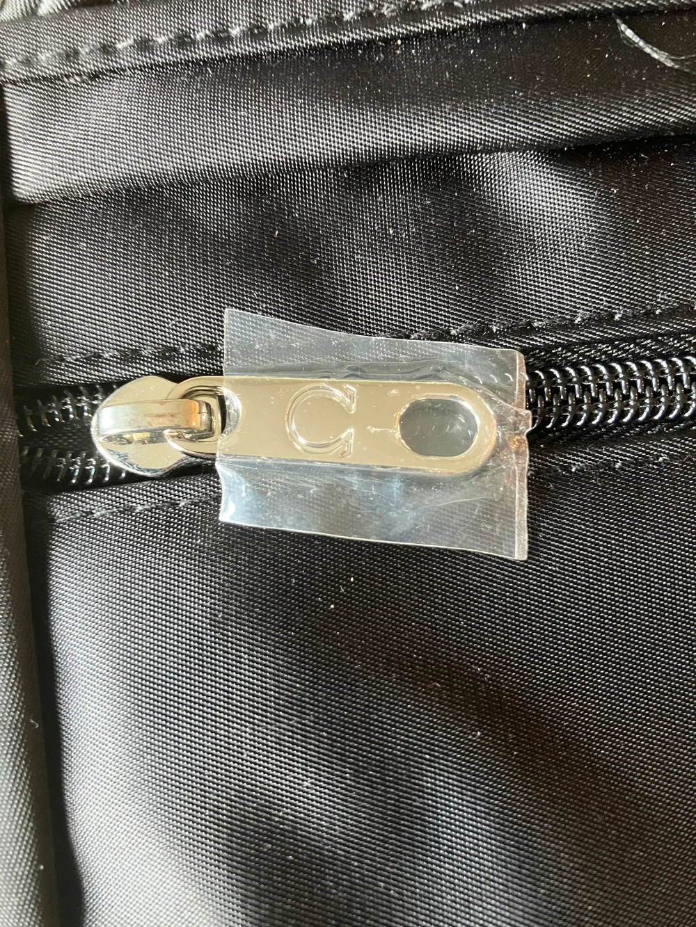 Omega Black Nylon Golf Pouch